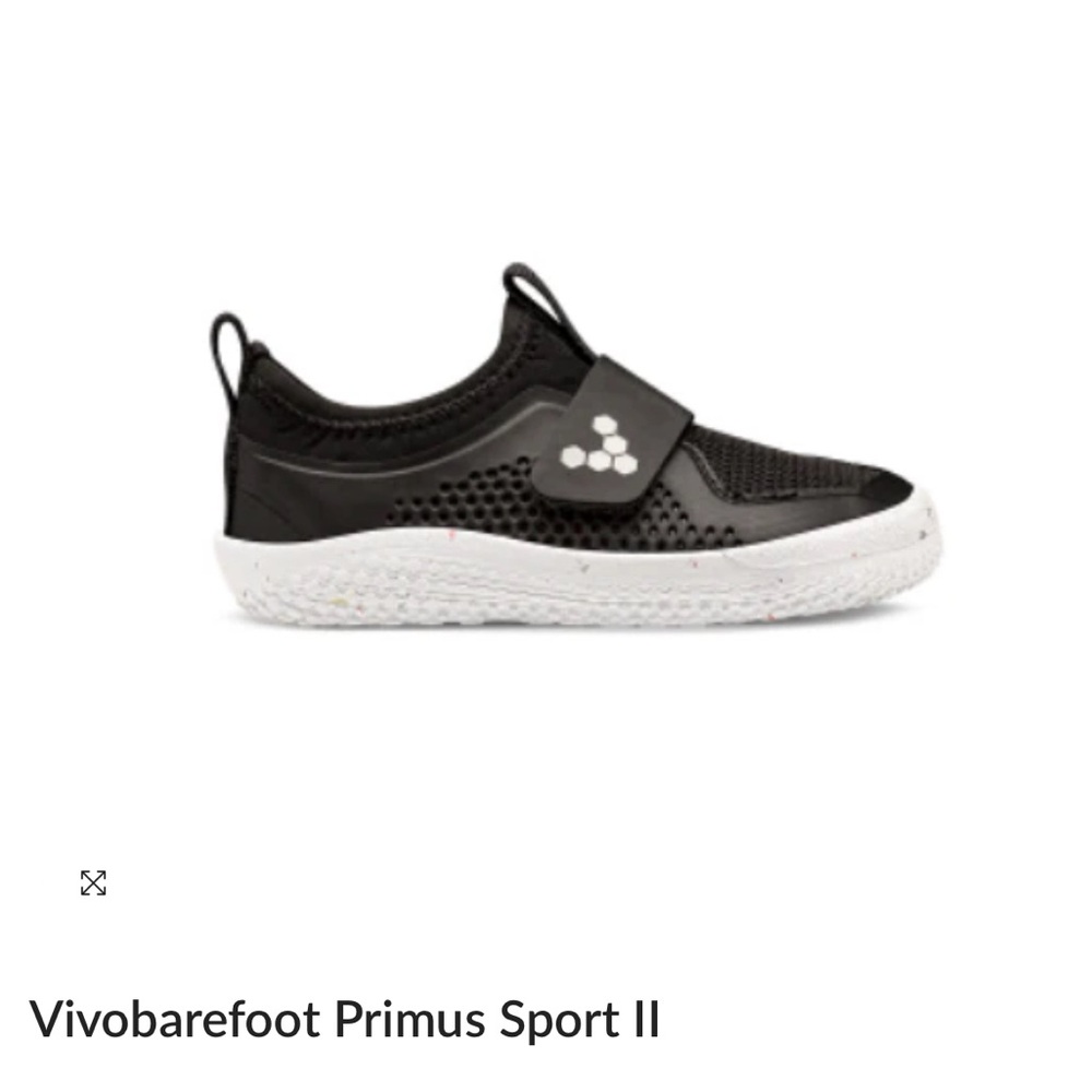 LIKE NEW - VIVO BAREFOOT Primus Sport II Kids Sneakers - Obsidian Black US 23T